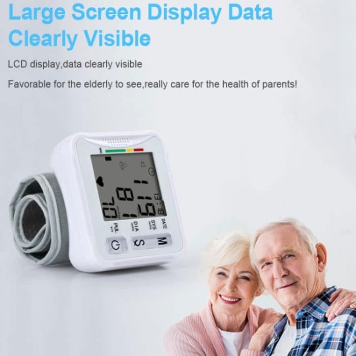 KWL-W01 Home Automatisches intelligentes elektronisches Handgelenk-Blutdruckmessgerät, English With Voice, English Without Voice – Bild 4