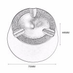 12000gs Universal Diebstahlsicherheit starker Abzugsgerät Kleidung Etikett Magnetische Schnalle Supermarkt Sicherheitszubehör – Bild 4