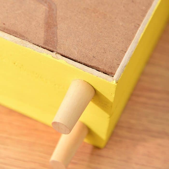 Sparschwein aus Holz mit großem Fassungsvermögen für Kinder, kreatives Desktop-Zubehör – Bild 4