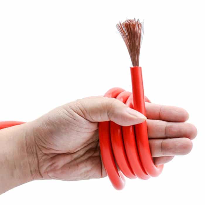 Isolierte Autobatteriekabel-Krokodilklemme, Batterieklemme aus reinem Kupfer, Auto-Zündkabel, 1000A – Bild 4