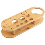 18-in-1 Cocktail-Shaker-Set aus Edelstahl, ovaler Bambusboden, Bar-Werkzeug-Set, 350ml, 550ml, 750ml – Bild 5