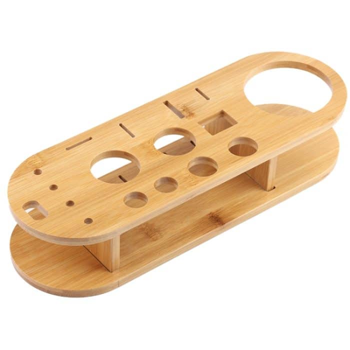 18-in-1 Cocktail-Shaker-Set aus Edelstahl, ovaler Bambusboden, Bar-Werkzeug-Set, 350ml, 550ml, 750ml – Bild 5