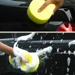 10 Stück Waben-Autowaschschwamm, großer Vakuum-Kompressionsschwamm, Auto-Schönheits-Wachswerkzeug, Car Washing Sponge – Bild 4
