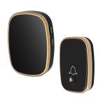 Q188-WW Intelligente drahtlose Fernbedienung Wasserdichter Türklingel-Pager mit 45-Akkord-Musik, US-Stecker / UK-Stecker / EU-Stecker