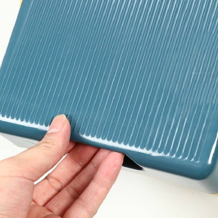 Tragbarer, wandmontierter, faltbarer Mülleimer zum Sortieren der Küche, Wall-Mounted (Blue), Wall-Mounted (Green), Wall-Mounted (Gray), Wall-Mounted (Brown) – Bild 4