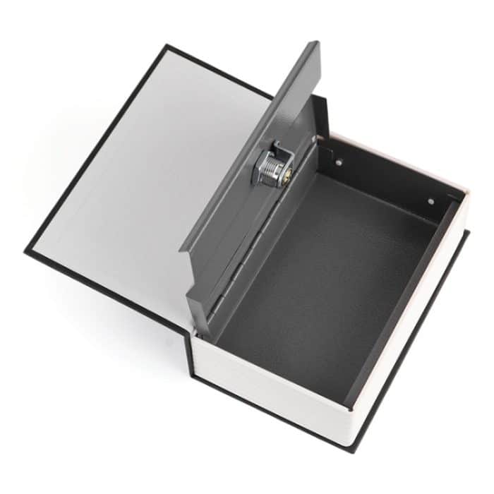 Simulation eines englischen Wörterbuchs, sicheres Sparschwein, kreative Bücherregal-Dekoration, Trompetenschlüssel-Version, Red, Blue, Black, Coffee – Bild 3