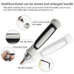 60 in 1 S2 Handy Notebook Computer Demontagewerkzeug Reparatur Kreuzschlitzschraubendreher, 60 in 1 (Black) – Bild 8