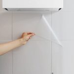 5 PCS Küchenfliesen Ölfeste Tapete Herd Wasserdichte transparente Tapete – Bild 6