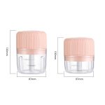 Haushalt Gemüse Schneiden Elektrische USB Knoblauch Stampfer Baby Mini Kochen Maschine Baby Nahrungsergänzungsmittel Maschine, 100ml, 250ml, 100ml + 250ml – Bild 2