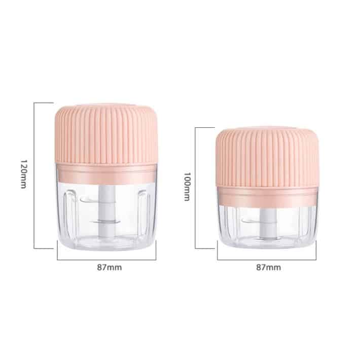 Haushalt Gemüse Schneiden Elektrische USB Knoblauch Stampfer Baby Mini Kochen Maschine Baby Nahrungsergänzungsmittel Maschine, 100ml, 250ml, 100ml + 250ml – Bild 2