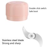 Haushalt Gemüse Schneiden Elektrische USB Knoblauch Stampfer Baby Mini Kochen Maschine Baby Nahrungsergänzungsmittel Maschine, 100ml, 250ml, 100ml + 250ml – Bild 4