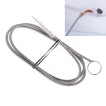 5 PCS Kühlschrank Abflussloch Dredge Haushaltsschlauch verstopftes Reinigungswerkzeug, 1m, 1.55m