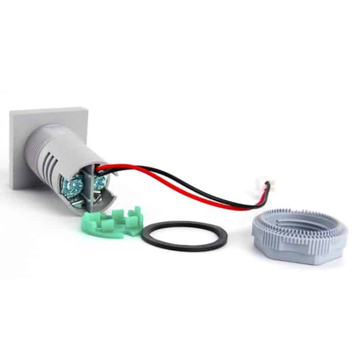 AD16-22FVA Quadratischer Signalanzeigetyp, Mini-Digitalanzeige, Wechselspannungs- und Strommessgerät – Bild 2