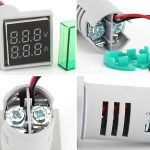 AD16-22FVA Quadratischer Signalanzeigetyp, Mini-Digitalanzeige, Wechselspannungs- und Strommessgerät – Bild 4