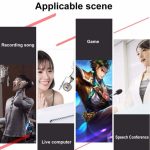 V8 Soundkartenset Dual Handy Computer Live Broadcast Universal Soundkarte – Bild 7