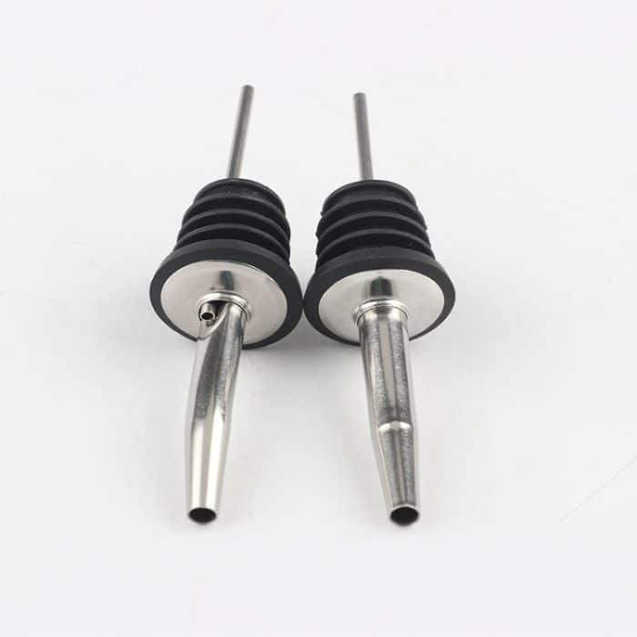 10-in-1 Edelstahl-Shaker-Bambus-Ständer-Set, Schrägmund-Bar, Cocktail-Barkeeper-Werkzeug, 350ml, 550ml, 750ml – Bild 7