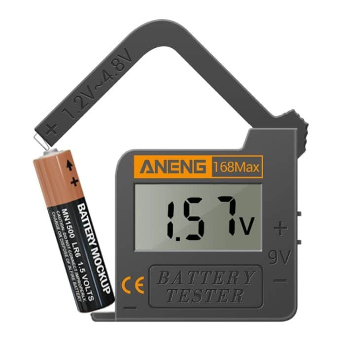TBD05483972.jpg 2 PCS ANENG 168MAX Tragbarer Batterietester Hochpräziser Batterieleistungstester Batteriekapazitätstester – Bild 1