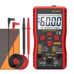 ANENG M118A Hochpräzises Multimeter mit automatischer Reichweite Multifunktionsinstrumentierung für kleine Elektriker Digitales Universalmessgerät