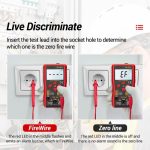 ANENG M118A Hochpräzises Multimeter mit automatischer Reichweite Multifunktionsinstrumentierung für kleine Elektriker Digitales Universalmessgerät – Bild 7