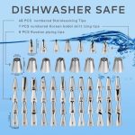 137 in 1 Cake Turntable Set Dekorieren Mund Mund Dekorieren Beutel Backwerkzeug – Bild 4