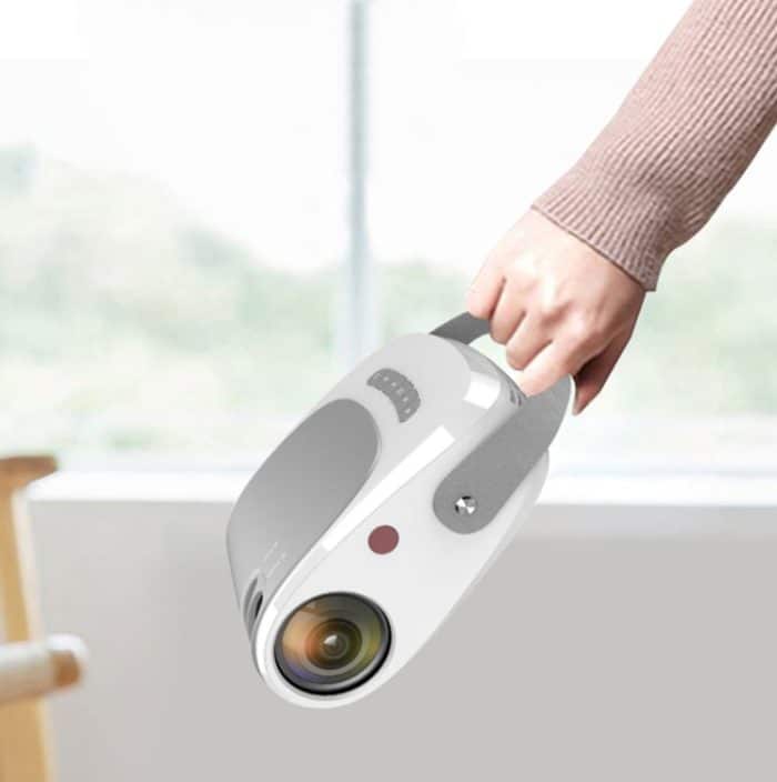 H5 180 ANSI 1280x800 HD-Projektor mit Fernbedienung, Android 8.0, unterstützt HDMI / USB / TF-Karte / AV, Basic Edition, Same Screen Version, Smart Version – Bild 3