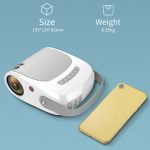 H5 180 ANSI 1280x800 HD-Projektor mit Fernbedienung, Android 8.0, unterstützt HDMI / USB / TF-Karte / AV, Basic Edition, Same Screen Version, Smart Version – Bild 5