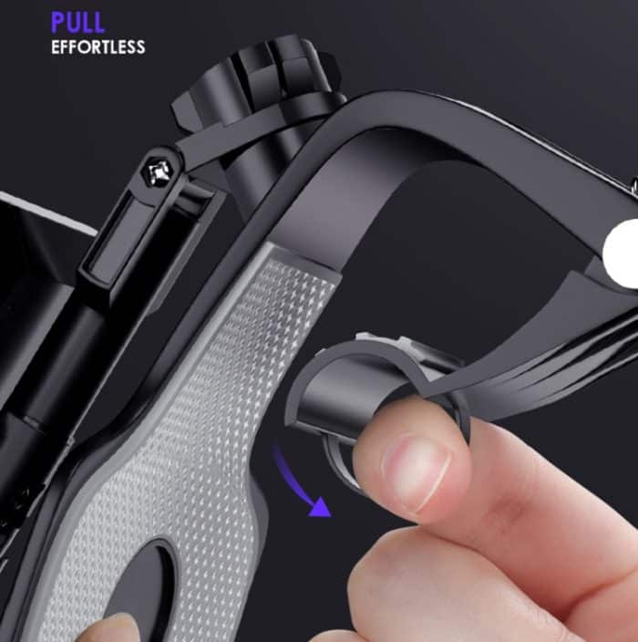 Auto Handyhalter Auto Armaturenbrett Rückspiegel Navigationshalterung mit Stoppschild – Bild 13