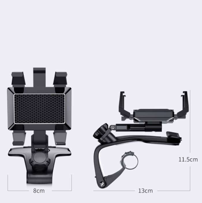 Auto Handyhalter Auto Armaturenbrett Rückspiegel Navigationshalterung mit Stoppschild – Bild 4