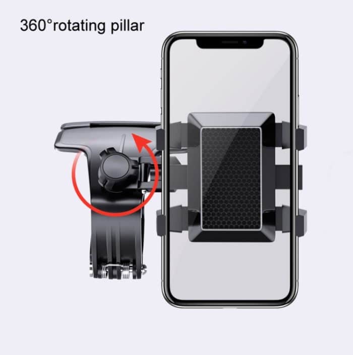 Auto Handyhalter Auto Armaturenbrett Rückspiegel Navigationshalterung mit Stoppschild – Bild 6