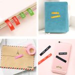 CIDY C101 Mini Manuelle Etikettenmaschine Prägemaschine Schreibmaschine Handkonto Dekoratives Klebebandpapier, zufällige Farblieferung – Bild 4