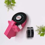 CIDY C101 Mini Manuelle Etikettenmaschine Prägemaschine Schreibmaschine Handkonto Dekoratives Klebebandpapier, zufällige Farblieferung – Bild 5
