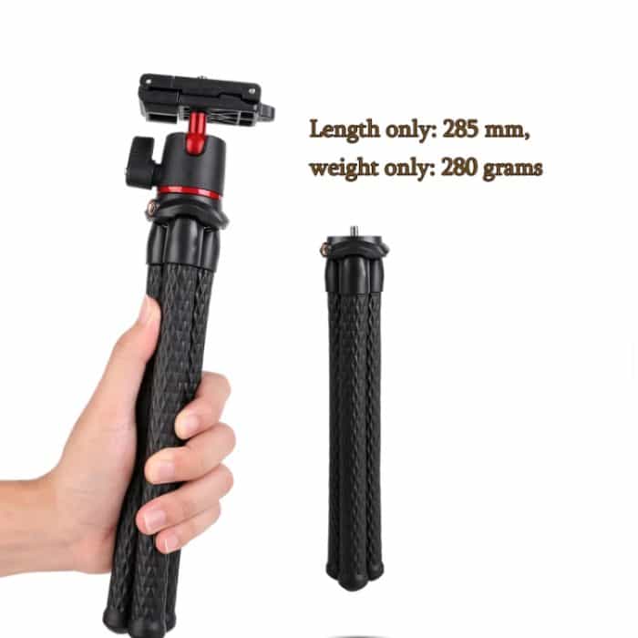 Tragbarer Mini-Desktop-Stativ für Spiegelreflexkameras und Mobiltelefone, Without Head, With Head – Bild 2