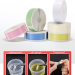 2 Stück Supermarkt-Warenaufkleber, Preisschildpapier, selbstklebendes Thermoetikettenpapier für NIIMBOT D11, White 12x22mm 260 Sheets, White 12x30mm 210 Sheets, White 12x40mm 160 Sheets, White 15x26mm 230 Sheets, White 15x30mm 210 Sheets... – Bild 5