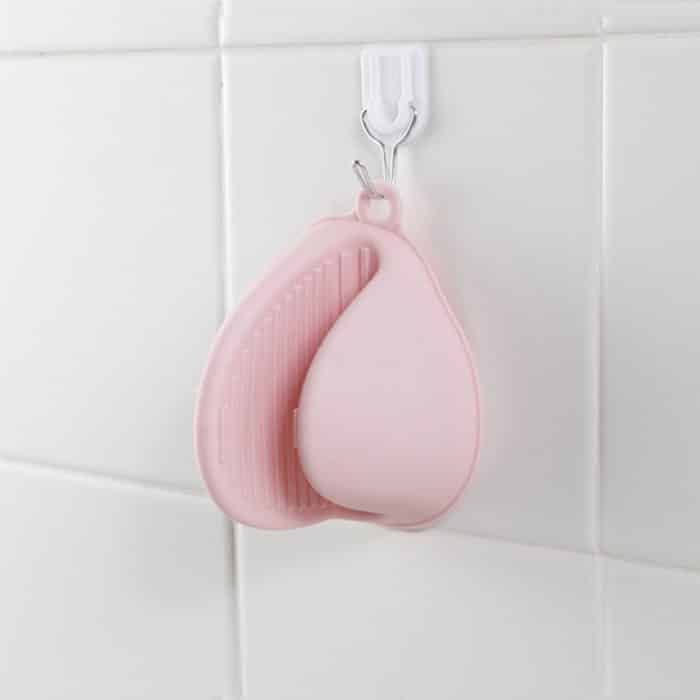 6 Stück dicke Silikon-Anti-Verbrühungshandschuhe für die Küche, Wärmedämmung, Tellerzange, Backofen-Isolierabdeckung, 6 PCS – Bild 7