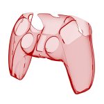 KJH PS5-002 Game Controller Crystal Shell Wireless Controller Schutzhülle Cover PC Transparente schützende Hartschale für PS5