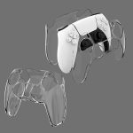 KJH PS5-002 Game Controller Crystal Shell Wireless Controller Schutzhülle Cover PC Transparente schützende Hartschale für PS5 – Bild 4
