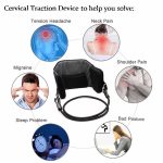 Mode Tragbare Nackenschmerzen Linderung Entspannende Hängematte Nackenmassagegerät Schaum Nickerchen Schlafkissen Kissen für Home Office – Bild 6