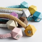 CK-17 4 Stück Magic Cube einfacher Vorhang mit Magnetschnalle, kostenlose Installation, Vorhanggurt – Bild 5