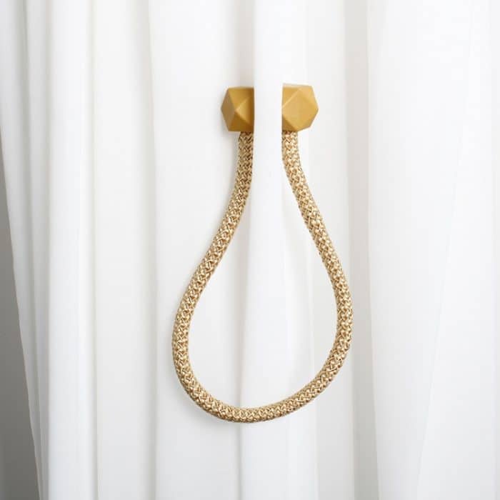 CK-17 4 Stück Magic Cube einfacher Vorhang mit Magnetschnalle, kostenlose Installation, Vorhanggurt – Bild 6