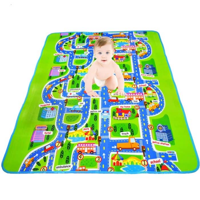 Kinderteppich Schaumstoffmatte Babyspielmatte Spielzeug für Kinder Krabbelteppich, 200cmx160cmx3mm, 160cmx130cmx3mm, 200cmx160cmx5mm, 160cmx130cmx5mm – Bild 2