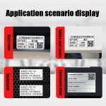 Druckpapier Dumb Silver Paper Plane Equipment Fixed Asset Label für NIIMBOT B50W, 15x20mm White, 30x18mm White, 38x60mm White, 40x15mm White, 40x20mm White, 40x80mm White, 50x20mm White, 50x25mm White, 50x30mm White, 50x70mm White, 50x100mmWhite... – Bild 4