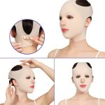 Verbesserte Version für Männer und Frauen, Gesichtslifting-Verband, V-Gesicht, Doppelkinn, formende Gesichtsmaske, 098 Pink Yellow, 098 Pink White, 074 Skin Tone, 076 M Size, 076 L Size, 090 With Hole, 090 Without Hole, 091 Orange, 072 Pink, 072 White...