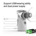 YMK-R9 Ultraschall tragbarer Micro-Mesh-Zerstäuber Handheld-Haushaltszerstäuber für Erwachsene und Kinder – Bild 5