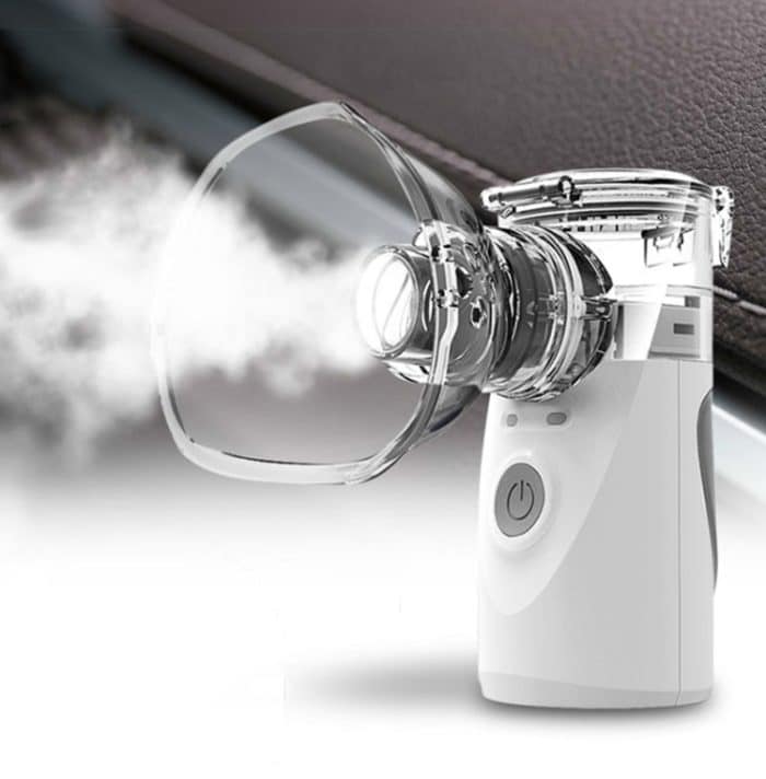 YMK-R9 Ultraschall tragbarer Micro-Mesh-Zerstäuber Handheld-Haushaltszerstäuber für Erwachsene und Kinder – Bild 10