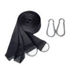Outdoor Camping Wandern Must-Have Hängemattenriemen Seil Metallschnalle Load Tie Rope, zufällige Farblieferung