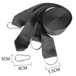 Outdoor Camping Wandern Must-Have Hängemattenriemen Seil Metallschnalle Load Tie Rope, zufällige Farblieferung – Bild 4