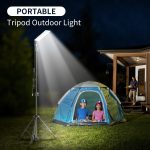 Multifunktionale tragbare Outdoor-Campinglampe Verstellbare Halterung Arbeitslampe – Bild 9