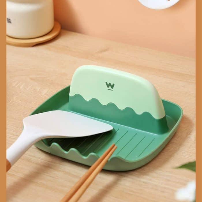 4 Stück Topfdeckelregal, Küchenarbeitsplatte, Aufbewahrungshalterung, Spatel, Suppenlöffel, Stäbchenregal, 4 PCS Orange, 4 PCS Green – Bild 8