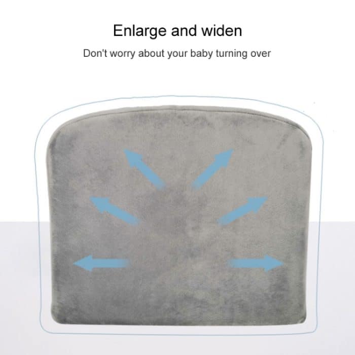 Memory Foam Säuglingsdreieck-Steigungskissen Schwangere Frauen Neugeborenes Stillkissen, Crystal Soft Gray, Diamond Lattice White, Crystal Soft Black – Bild 3