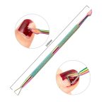 11 in 1 Farbe Titan Edelstahl Nagel Stahl Push Nail Datei – Bild 12